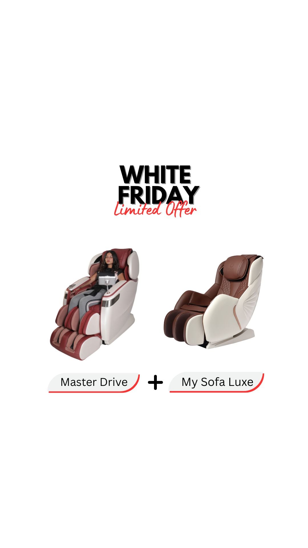 اشترى ماستر درايف ( بني / احمر ) + ماى صوفا مجاناً