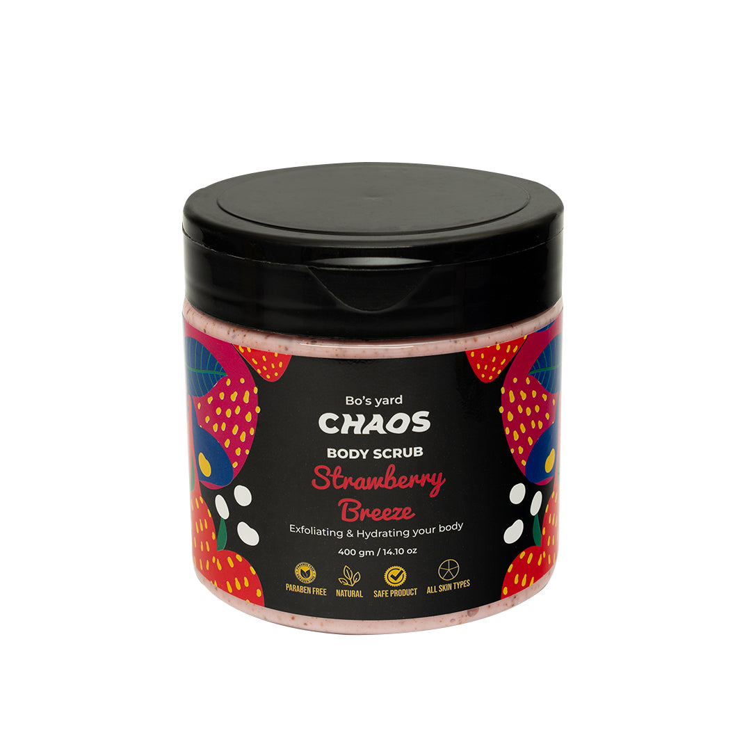Strawberry Breeze body scrub
