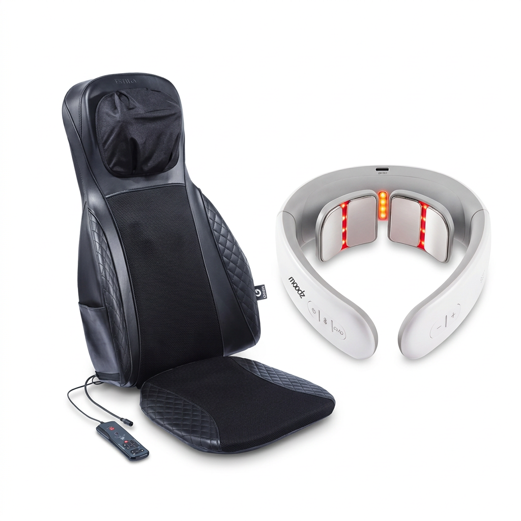 Estilo Prime Plus and Moodz Intelligent Neck Massager