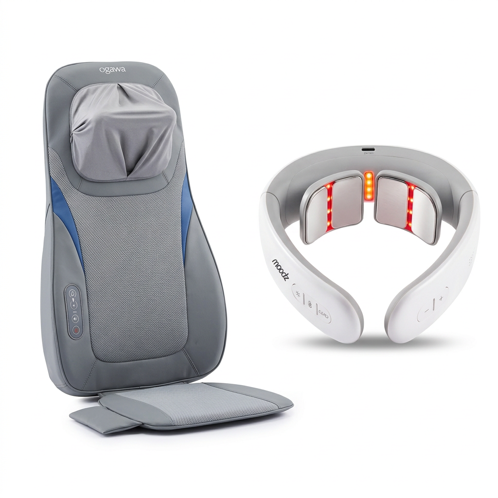 Estilo iX and Moodz Intelligent Neck Massager